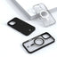 Incipio Velocity MagSafe – dėklas iPhone 16 Pro Max (skaidrus / juodas)