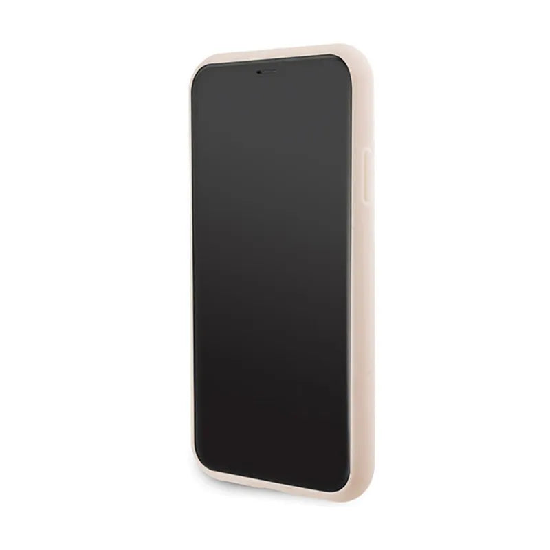 Karl Lagerfeld Quilted K Pattern – dėklas „iPhone 11“ (rožinis)