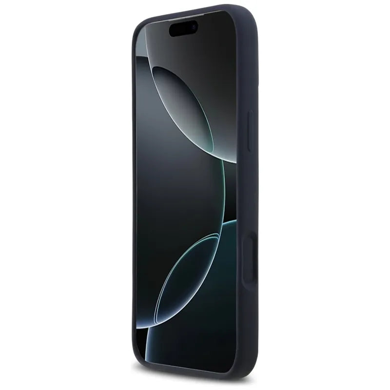 Red Bull Silicone Oversize Vertical Logo MagSafe – iPhone 17 Pro Max dėklas (tamsiai mėlynas)