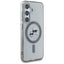 Karl Lagerfeld Button Karl & Choupette Heads Printed Logo MagSafe - Dėklas Samsung Galaxy S25 (Juodas)