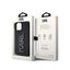 Karl Lagerfeld 3D Rubber Glitter Logo dėklas, skirtas iPhone 15 (juodas)