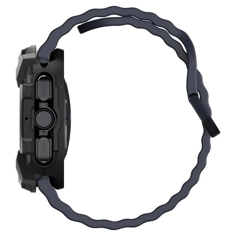 Spigen Rugged Armor – Dėklas Samsung Galaxy Watch Ultra 47 mm (2025/2024) (Matte Black)