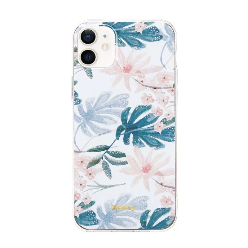 Crong Flower Case – dėklas iPhone 12 Mini (raštas 01)