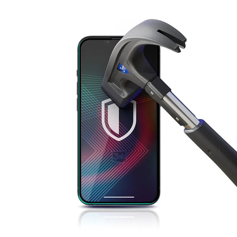3mk HardGlass Max Lite – grūdintas stiklas iPhone 14 Pro (juodas)
