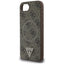 Guess 4G Ring Triangle Logo MagSafe – dėklas iPhone 16e (rudos spalvos)
