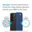 Speck Presidio2 Grip – neslystantis dėklas, skirtas Samsung Galaxy S23+ (pakrantės mėlyna/juoda)