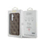 Guess 4G Metal Gold Logo – dėklas Samsung Galaxy S24 (rudas)