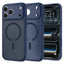 Spigen Ultra Hybrid Mag MagSafe – dėklas, skirtas iPhone 18 Pro / 17 Pro (Frost Deep Blue)