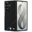 BMW M Leather Perforated Tricolor Stripe Metal Logos MagSafe – dėklas Samsung Galaxy Z Fold 8 Ultra (juodas)