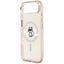 Karl Lagerfeld IML Choupette Sketch Logo MagSafe - Dėklas iPhone Air (rožinis)