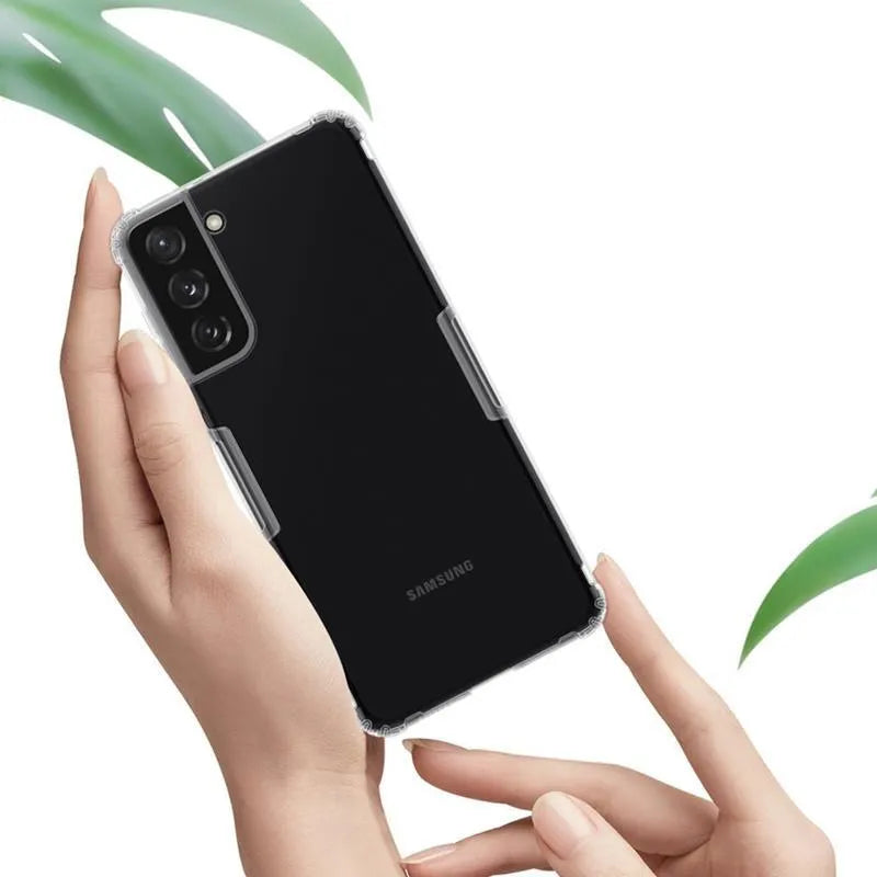 Nillkin Nature TPU dėklas – Dėklas Samsung Galaxy S21+ (pilkas)
