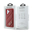 Karl Lagerfeld Quilted Signature - dėklas, skirtas iPhone 16 (raudonas)
