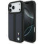 BMW M Perforated Stripe Logo MagSafe – iPhone 17 Pro Max dėklas (tamsiai mėlynas)