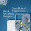 Rifle Paper Clear MagSafe - dėklas iPhone 14 Plus (Garden Party Blue)