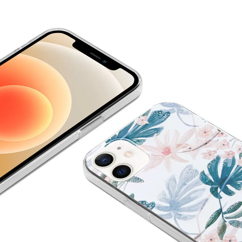Crong Flower Case – dėklas iPhone 12 Mini (raštas 01)