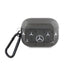 Mercedes Large Star Pattern – „AirPods Pro 2“ dėklas (juodas)