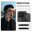 Crong Hybrid Matte Magnetic – Xiaomi 17 MagSafe dėklas (juodas)