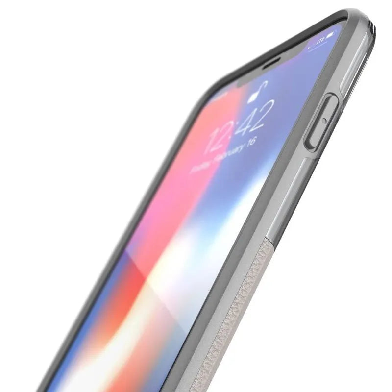 X-Doria Dash – dėklas, skirtas iPhone Xs Max (kreminis)