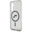 Karl Lagerfeld Button Karl & Choupette Heads Printed Logo MagSafe - Dėklas Samsung Galaxy S25 (Juodas)