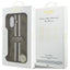 Guess 4G Printed Stripes MagSafe – Dėklas iPhone 17 (ruda)
