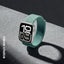 Crong Nylon - Sportinė apyrankė skirta Apple Watch 38/40/41/42 mm (Atlantic Green)