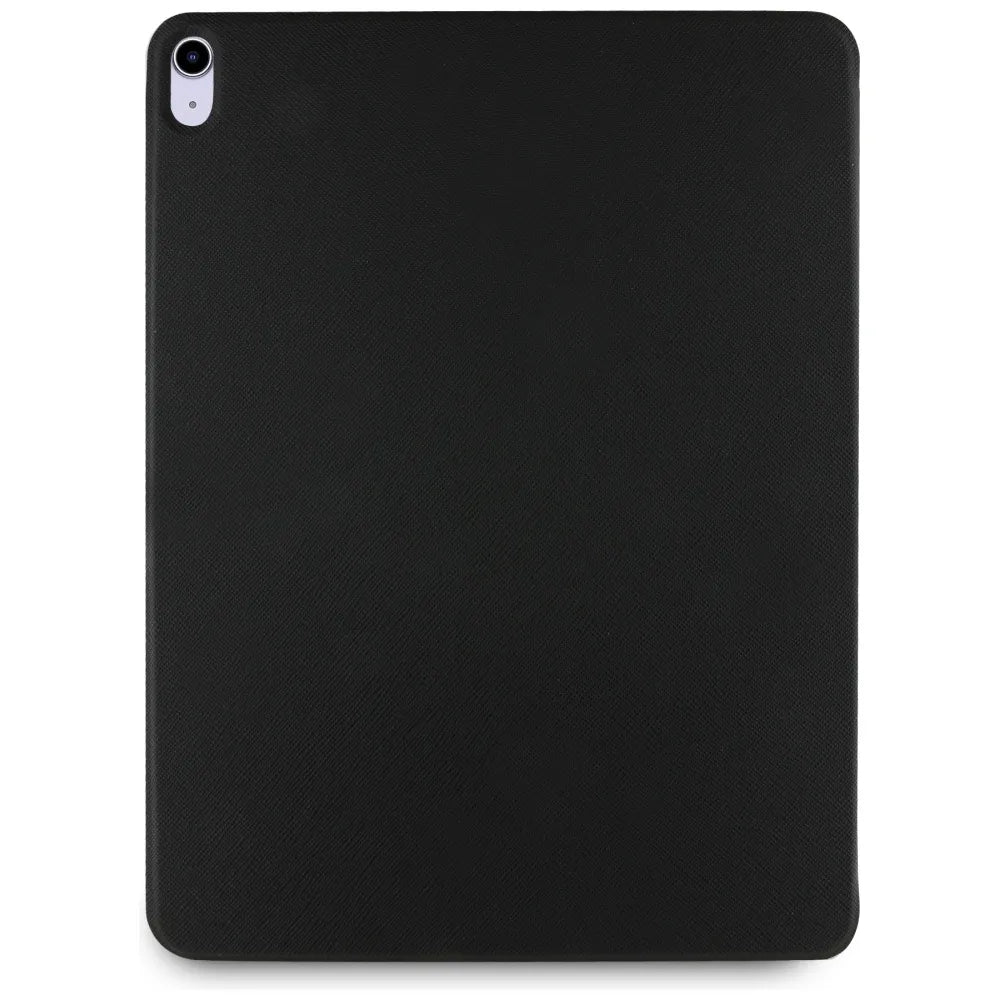 Karl Lagerfeld Book Cover Saffiano Magnetic Karl & Choupette - Dėklas iPad Air 13" M3 (2025) / iPad Air 13" M2 (2024) (juodas)
