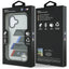 BMW M IML Metal Buttons Tricolor Lines MagSafe – Dėklas iPhone 17 (antracitas)