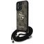 „Guess 4G Big Logo Cord Strap Crossbody“ – dėklas „iPhone 16 Plus“ (rudos spalvos)