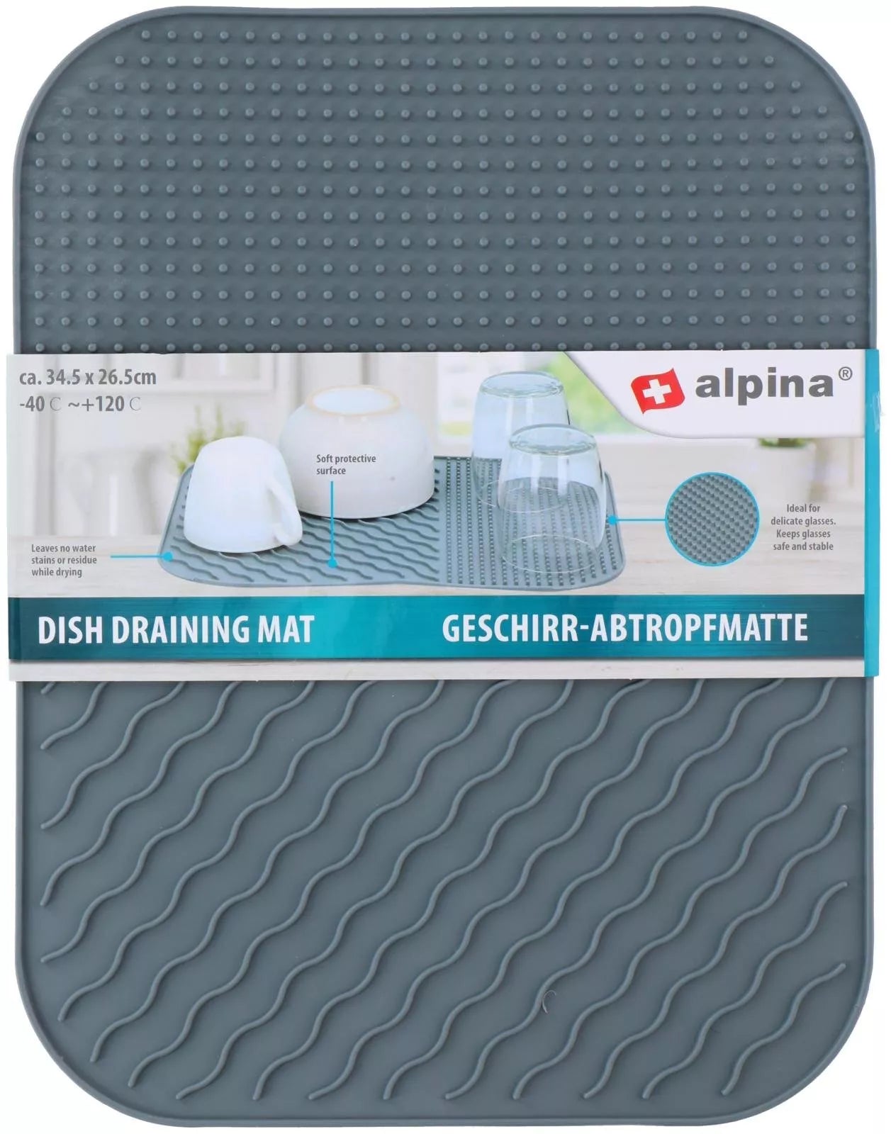 Alpina džiovinimo kilimėlis 34,5 × 26,5 cm 871125217644