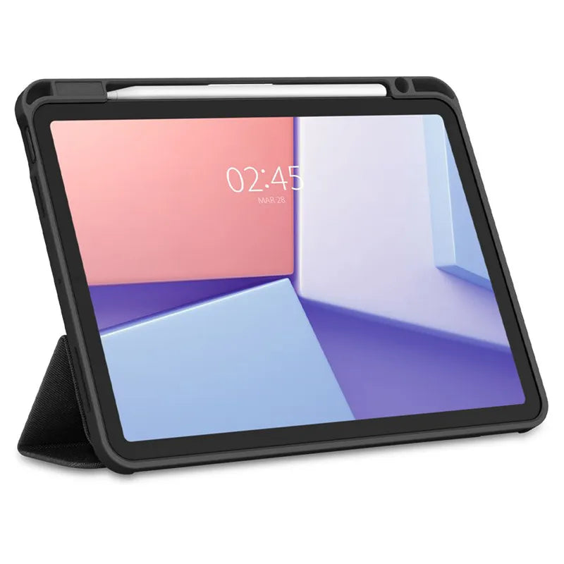 Spigen Urban Fit - Dėklas skirtas iPad Air 11" M3 (2025) / M2 (2024) / iPad Air 10.9" (5-4 karta) (2022-2020) (Juodas)