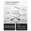 Spigen Ultra Hybrid Mag MagSafe – dėklas Samsung Galaxy S26 Ultra (Zero One White)