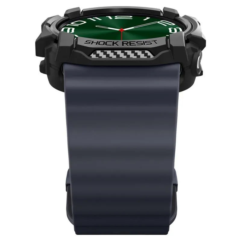 Spigen Rugged Armor – Dėklas Samsung Galaxy Watch Ultra 47 mm (2025/2024) (Matte Black)