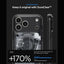 Spigen Ultra Hybrid Mag MagSafe – dėklas, skirtas iPhone 18 Pro Max / 17 Pro Max (Zero One Black)