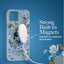 Rifle Paper Clear MagSafe - dėklas iPhone 14 Plus (Garden Party Blue)