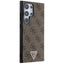Guess 4G Triangle Strass – dėklas Samsung Galaxy S24 Ultra (ruda)