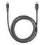 Cellularline Soft Cable – USB-C į Lightning laidas, MFi sertifikuotas, 1,2 m (juodas)