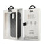 Karl Lagerfeld Perforated Allover - Dėklas iPhone 13 mini telefonui (juodas)