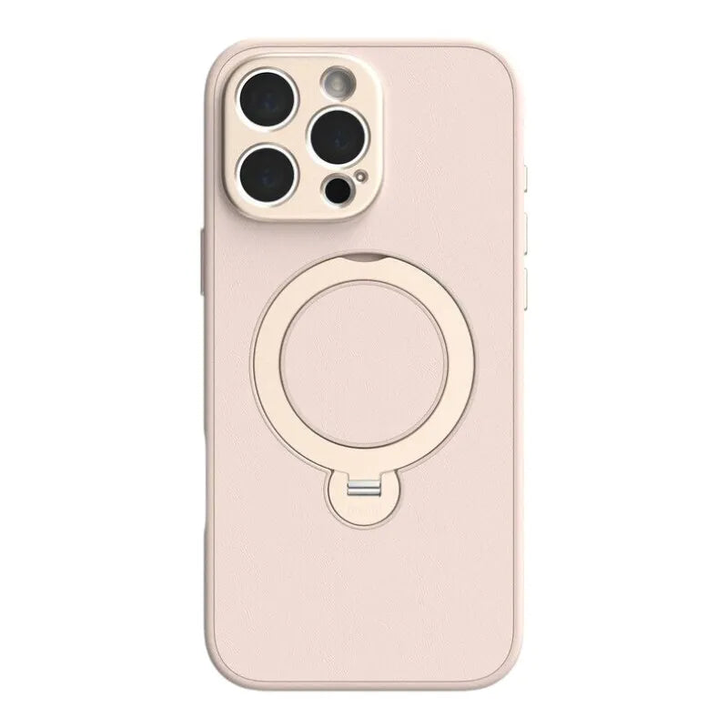 „Moshi Kameleon MagSafe“ – dėklas „iPhone 16 Pro Max“ su stovelio funkcija (šviesiai rožinė)