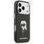 Karl Lagerfeld IML Aquarelle Karl & Logo MagSafe – Dėklas iPhone 17 Pro (juodas)