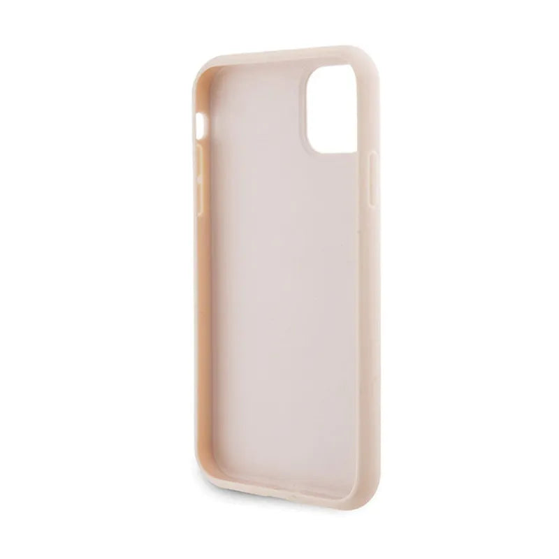 Karl Lagerfeld Quilted K Pattern – dėklas „iPhone 11“ (rožinis)
