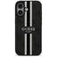 Guess 4G Printed Stripes MagSafe - Dėklas iPhone 17 (juodas)