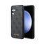 Guess 4G Metal Gold Logo - Dėklas Samsung Galaxy S24 telefonui (juodas)