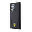 Ferrari Hot Stamp V Lines MagSafe – Samsung Galaxy S24 Ultra dėklas (juodas)