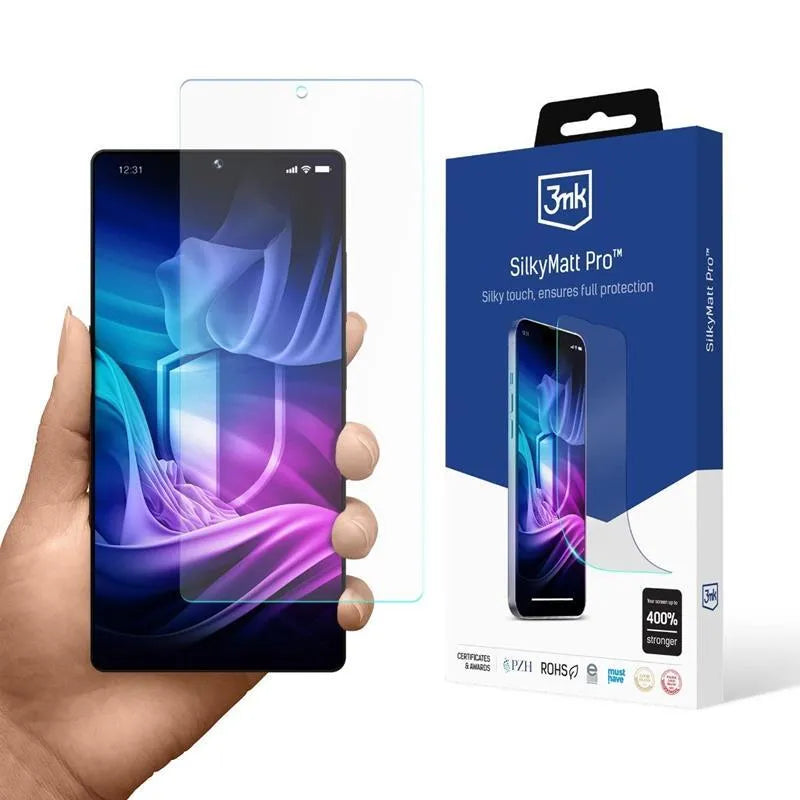 3mk Silky Matt Pro – matinė apsauginė plėvelė, skirta Samsung Galaxy S25 Ultra