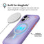 Speck Presidio Lux Grip MagSafe – dėklas iPhone 17 (Purple Fade/Magic Purple/New Poppy)