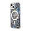 Guess Leopard MagSafe – dėklas iPhone 14 (mėlynas)