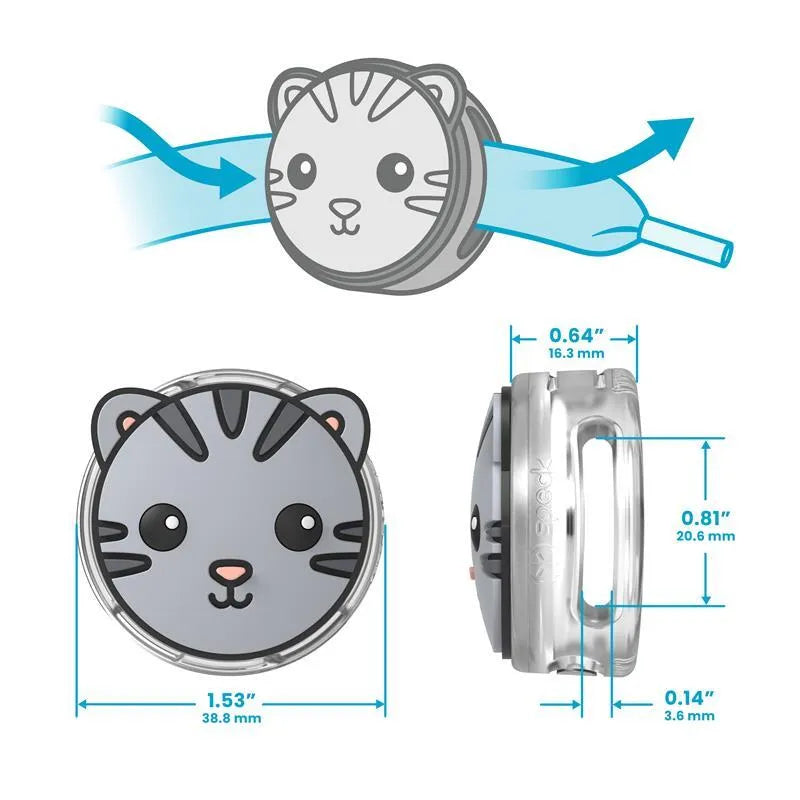 „Speck Tagimals“ – dėklas / laikiklis, skirtas „AirTag 1/2“ (4 vnt. rinkinys)