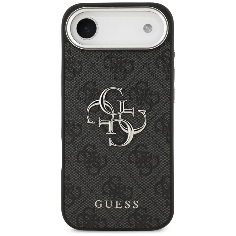 Guess 4G Big 4G Classic Logo – dėklas iPhone Air (juodas / sidabrinis)