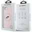 Karl Lagerfeld Silicone Karl & Choupette Heads MagSafe – Dėklas iPhone 16e (rožinis)