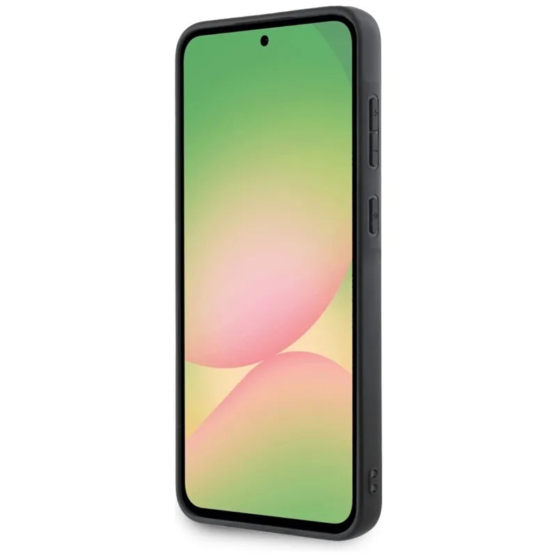 Guess Big 4G Logo Classic Logo - Dėklas Samsung Galaxy A56 5G telefonui (juodas)